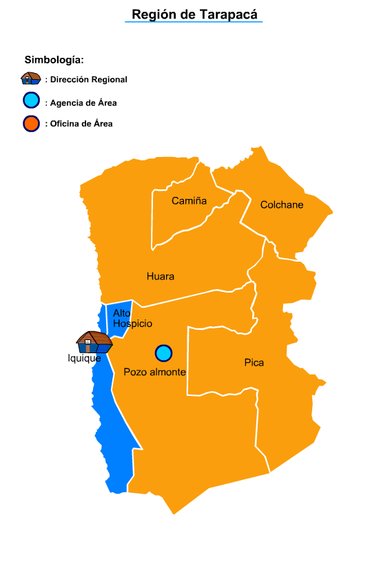 Region De Tarapaca Comunas (550x825), Png Download