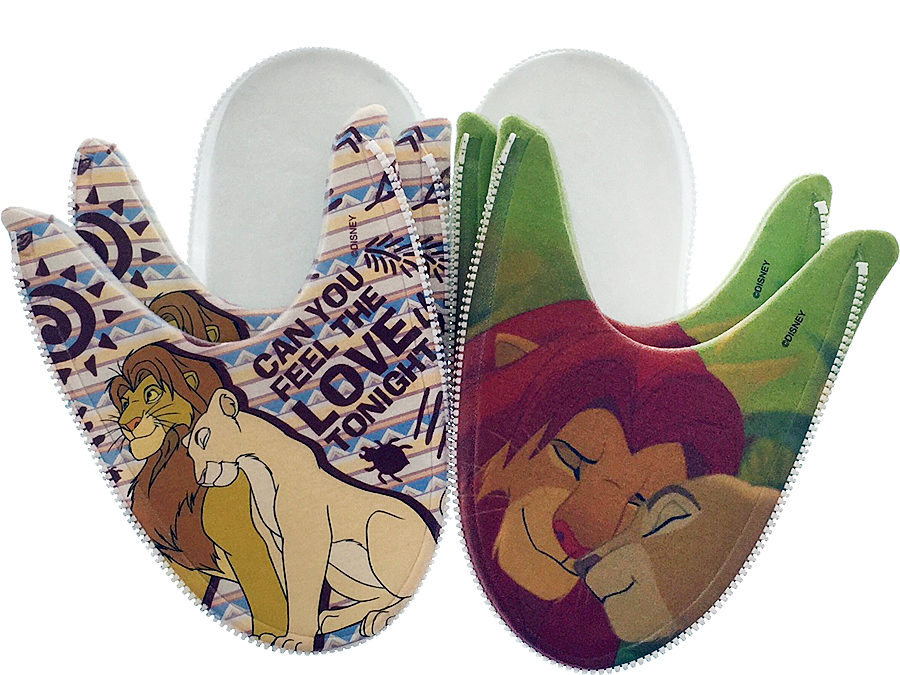 Lion King Simba And Nala Valentines Mix N Match Zlipperz - Simba And Nala (1024x1024), Png Download