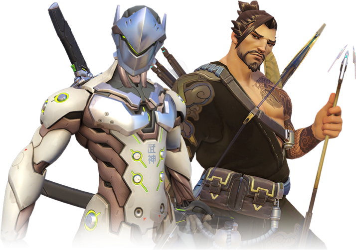 Let Us Welcome Our Guests - Minecraft Skins Overwatch Genji (785x561), Png Download