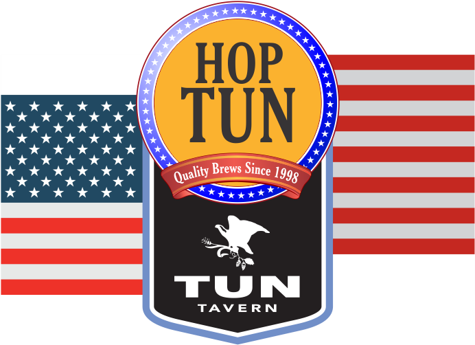 Beer Icon Hop Tun - Us Flag Metal (691x545), Png Download
