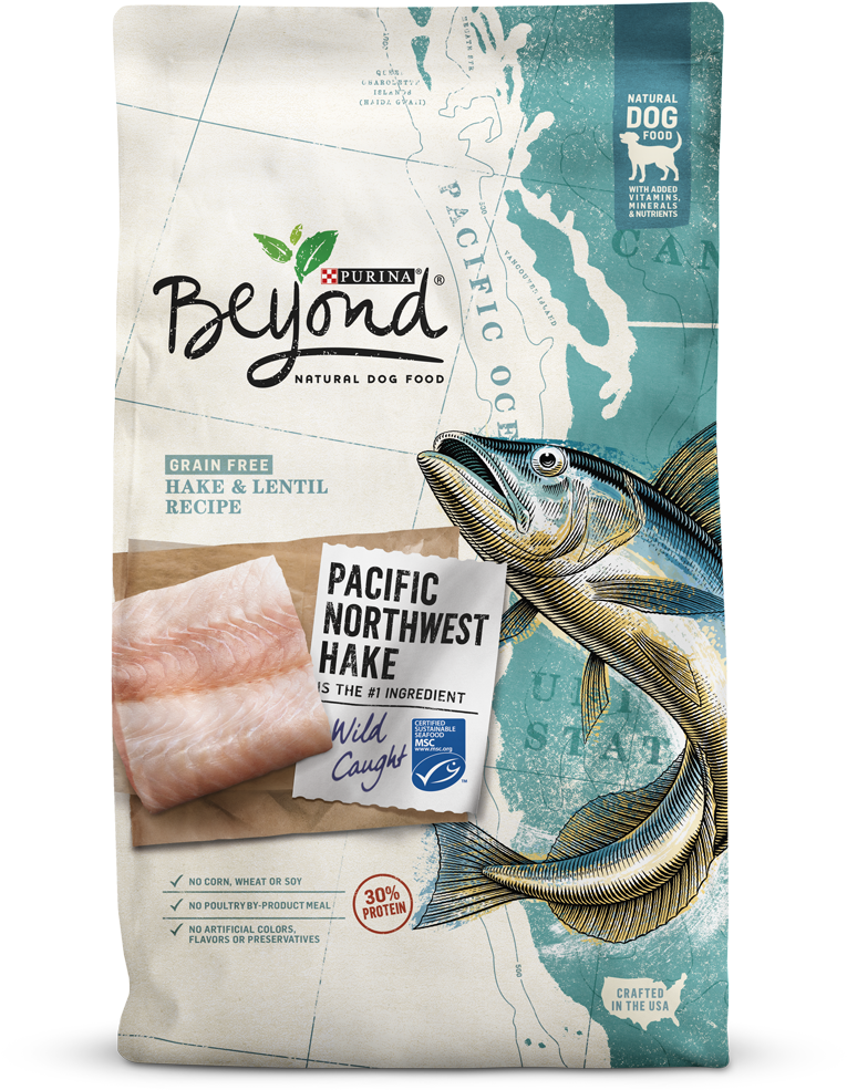Grain Free Hake & Lentil Recipe Natural Dog Food - Purina Beyond Cat Dry Food (800x1000), Png Download