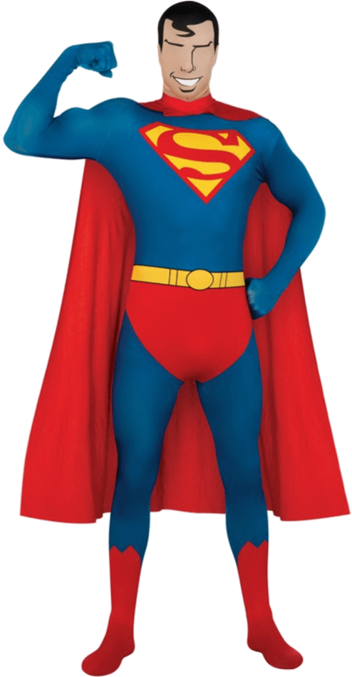 Skin Suit Superman (599x949), Png Download
