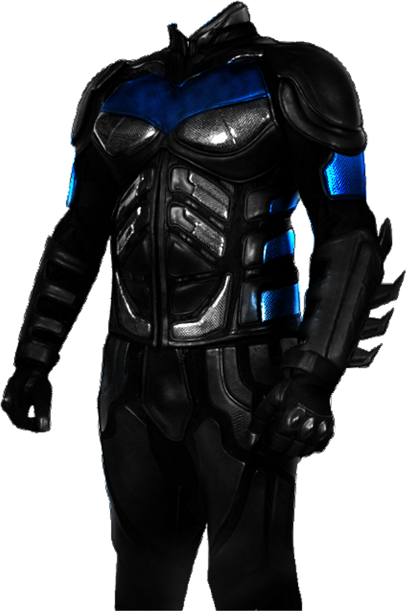 Nightwing Sticker - Full Body Suits Png (1024x1537), Png Download