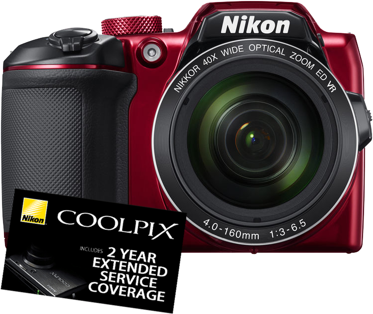 Nikon Červený (750x750), Png Download