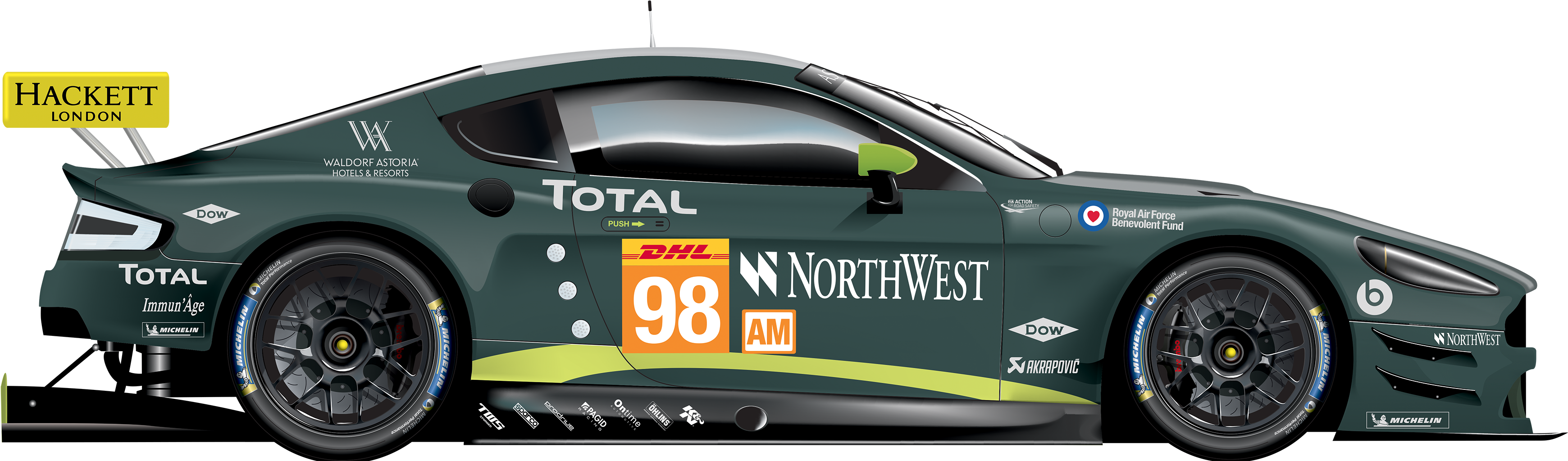 2nd, - Spa 24 Hours (3543x1023), Png Download