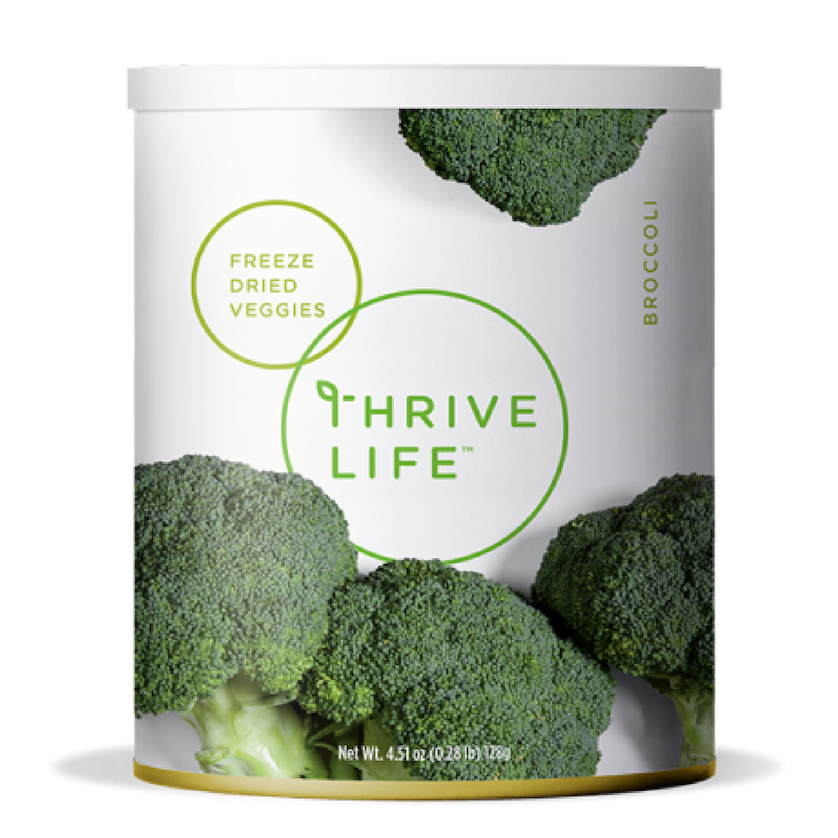 Click On A Veggie To Learn More About It - Thrive Life Broccoli (1080x1080), Png Download