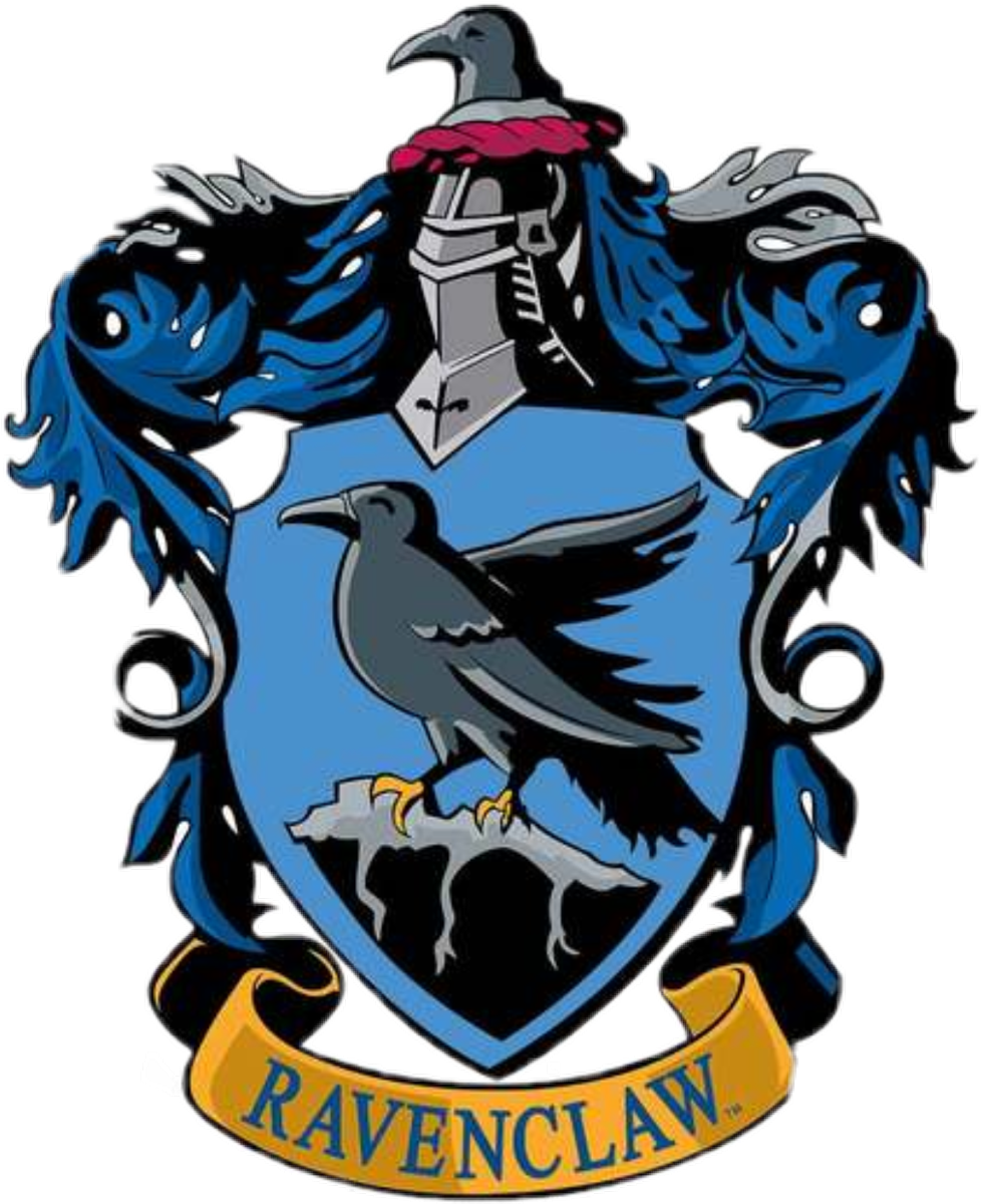 Ravenclaw Sticker - Hogwarts House Crest Ravenclaw (1024x1836), Png Download