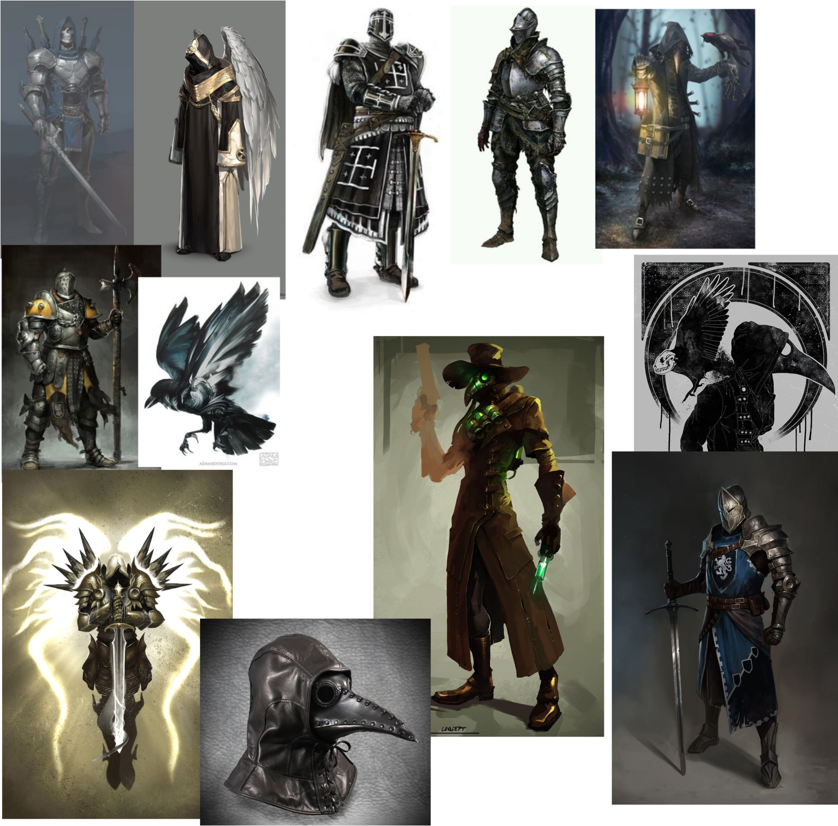 Plagueknight - Bronze Sculpture (1638x1638), Png Download