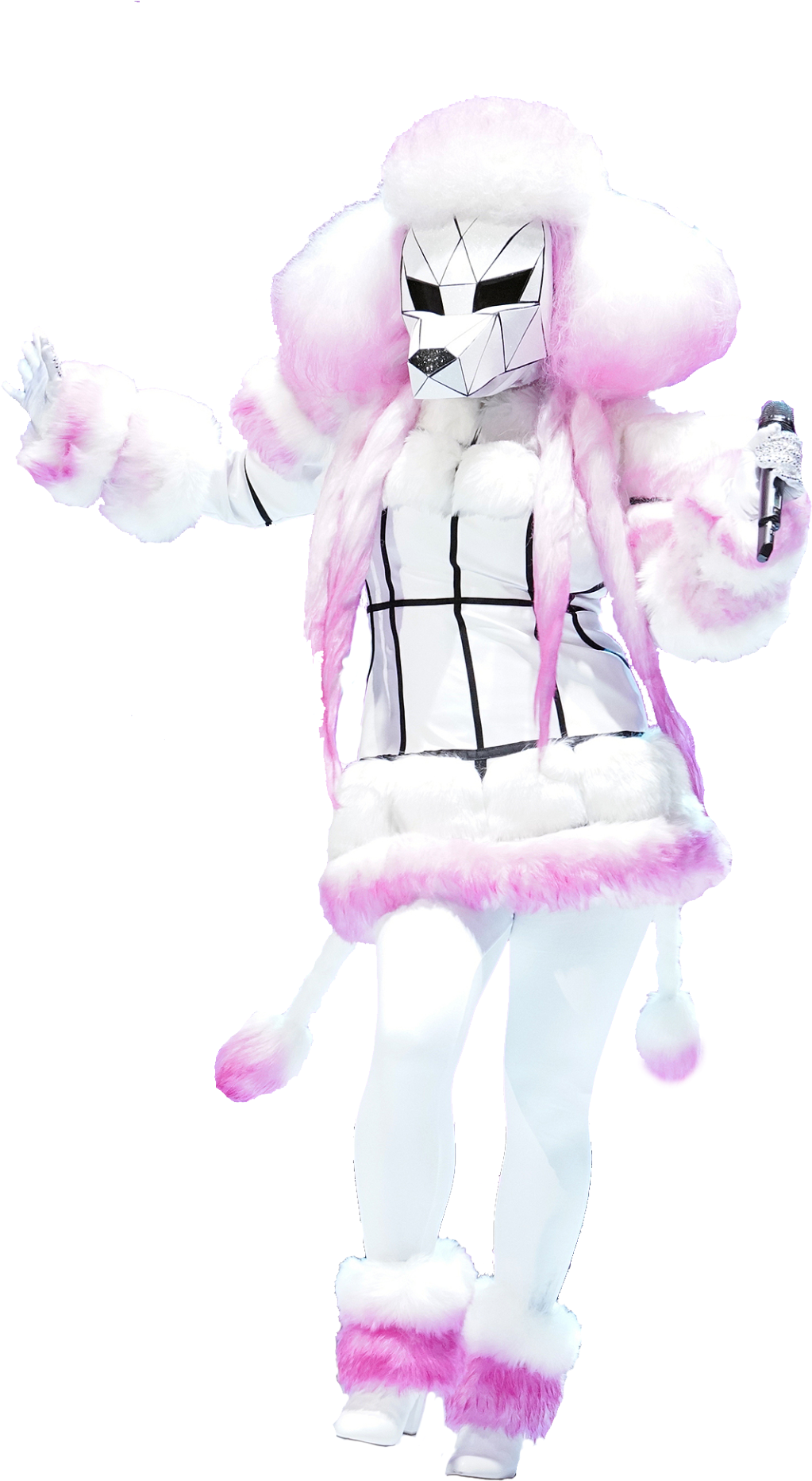 Poodle Png - Masked Singer Poodle Revealed (1122x1920), Png Download
