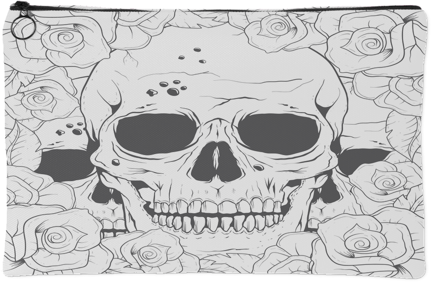 Color Yourself Series - Skull (1024x1024), Png Download
