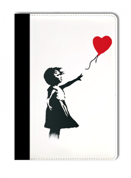 Banksy Girl With Balloon Shredded (600x600), Png Download