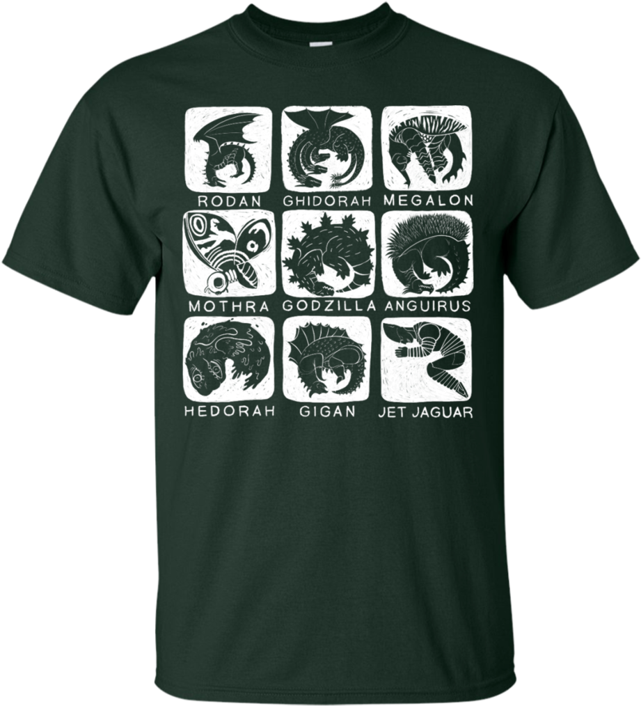 Kaiju Are Cyclical T Shirt & Hoodie - T-shirt (1024x1024), Png Download