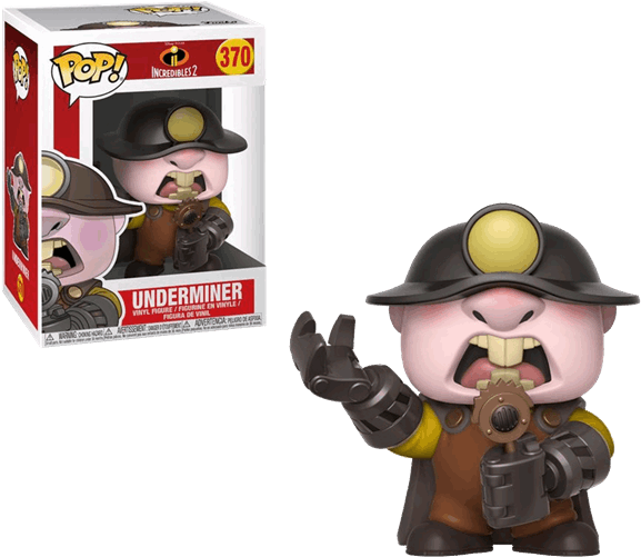 The Underminer Pop Vinyl Figure - Funko Pop Underminer (600x600), Png Download