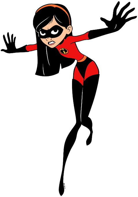 Incredibles 2 Clip Art - Violet Parr The Incredibles 2 (477x679), Png Download