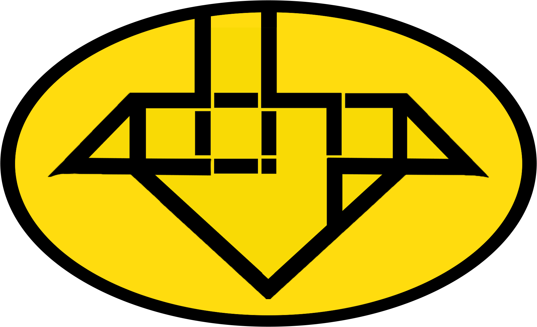 The Homage To Batman Tree-shirts - Emblem (1752x1068), Png Download