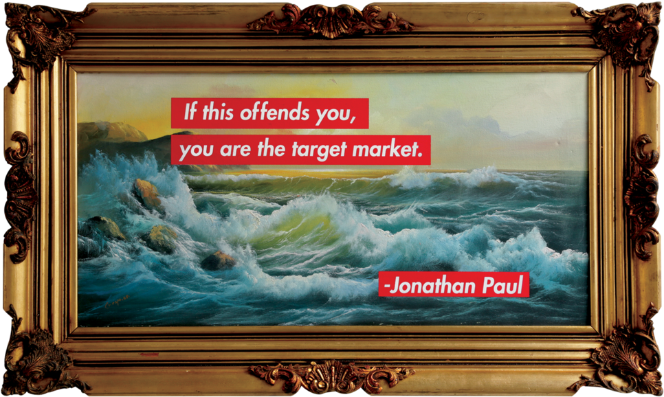 The Target Market - Picture Frame (1000x609), Png Download