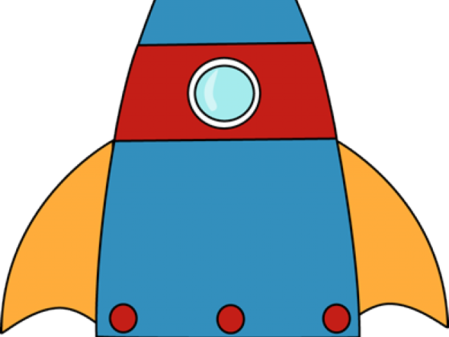 Rocket Clipart Flame (640x480), Png Download