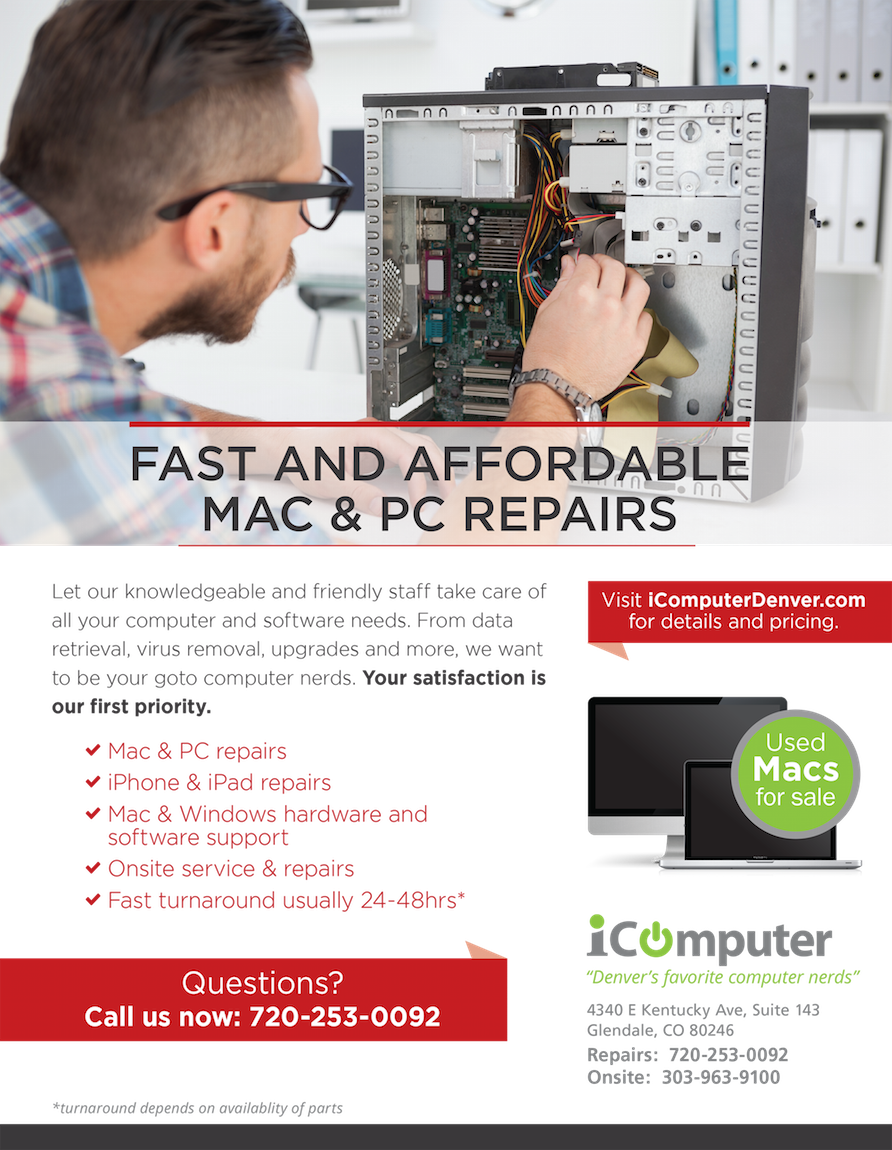 Icomputer S Mac Windows And Linux Business - Icomputer (892x1150), Png Download