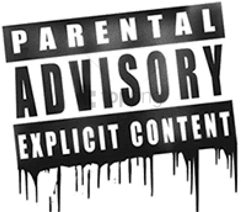 Free Png Advisory Png Png Images Transparent - Parental Advisory Transparent Logo (850x774), Png Download