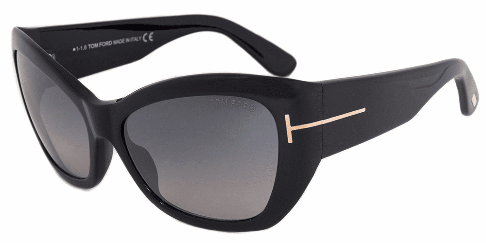 Tom Ford Sunglasses Cat Eye Style Blue Gradient Lens - Harley Davidson Sunglasses (1000x500), Png Download