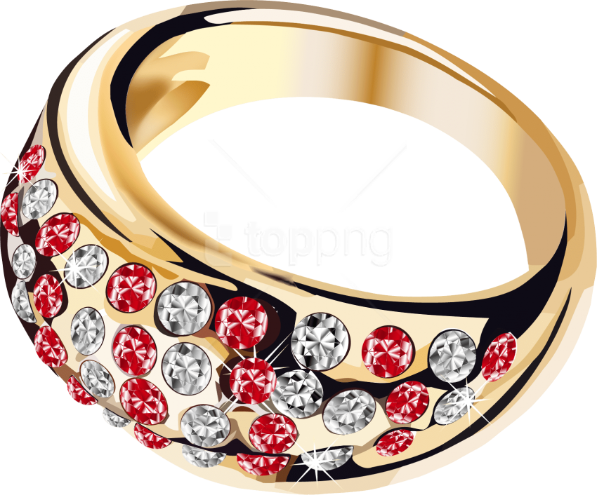 Free Png Download Gold Ring Clipart Png Photo Png Images - Imitation Jewellery Design Png (850x706), Png Download