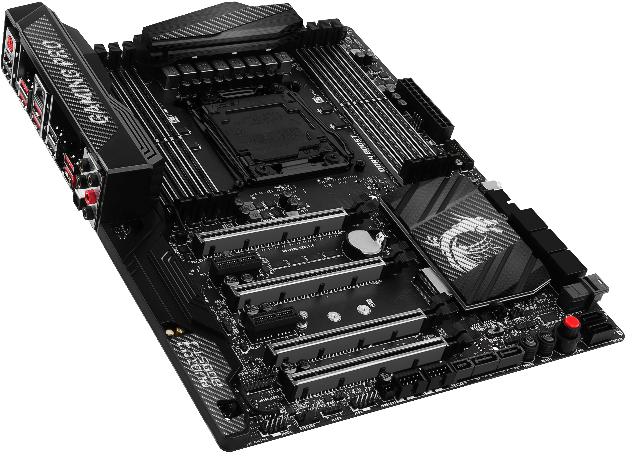 Msi Carbon Pro X99 (743x550), Png Download