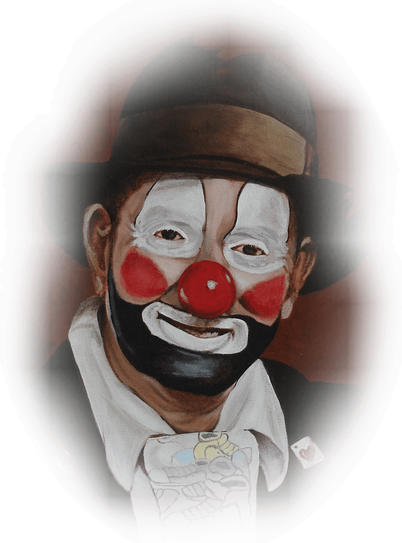 Tubes Clowns - Clown Hobo (800x1079), Png Download