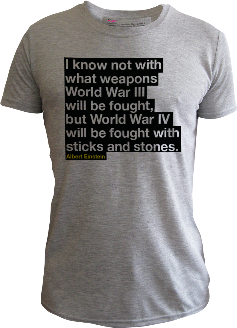 Einstein Quote Men Grey - Albert Einstein Quotes (800x1101), Png Download