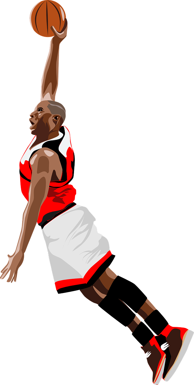 Basketball, Jump, Dunk, Slam, Player, Ball, Black - Nba Slam Dunk Png (645x1280), Png Download
