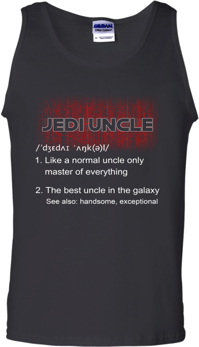 Starwars Jedi Uncle Shirt Best Uncle In The Galaxy - Funny Goku (1155x1155), Png Download