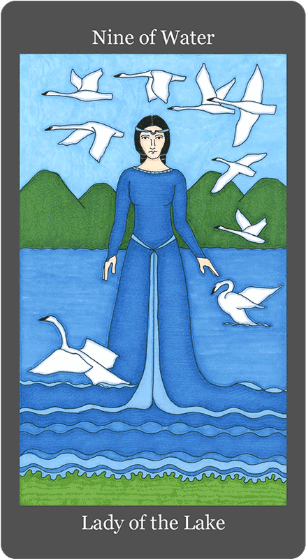 Dark The Fools Dog Nine Of Water - Cartoon (600x800), Png Download
