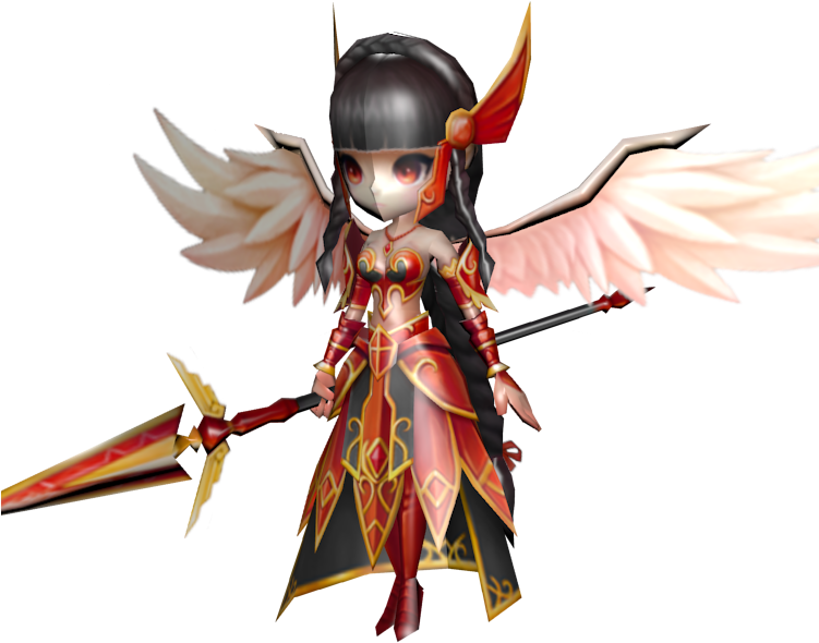 Download Zip Archive - Summoner War Dark Valkyrja (750x650), Png Download