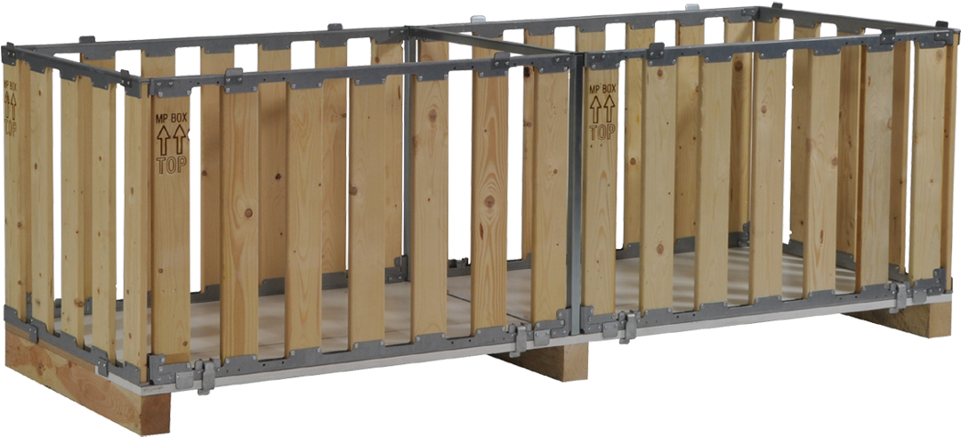 240cm Pallet Cage - Pallet (1200x1200), Png Download