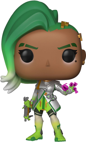 Sombra Eccc 2019 Exclusive Pop Vinyl Figure - Emerald City Comic Con Pops (600x600), Png Download