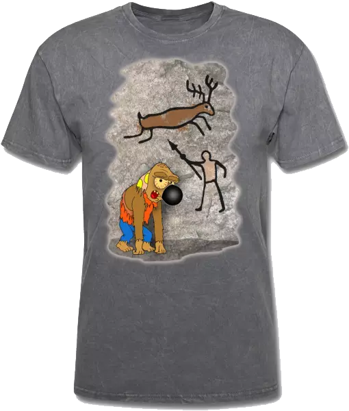 Caveman - Shirt (557x634), Png Download