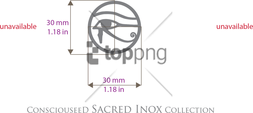 Free Png Download Eye Of Horus Png Images Background - Circle (850x380), Png Download