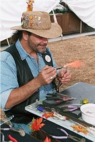 Glass Blower « Los Angeles Partyworks, Inc - Painting (700x468), Png Download