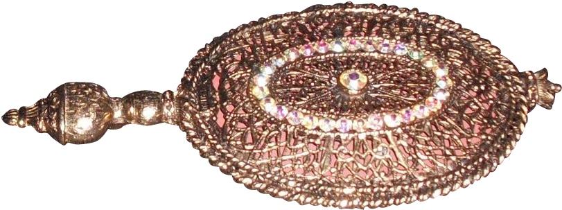 Small Hand Mirror By Battani $40 - Choker (828x828), Png Download