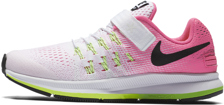 Nike Air Zoom Pegasus 33 Flyease Little/big Kids' Running - Nike (1000x1000), Png Download