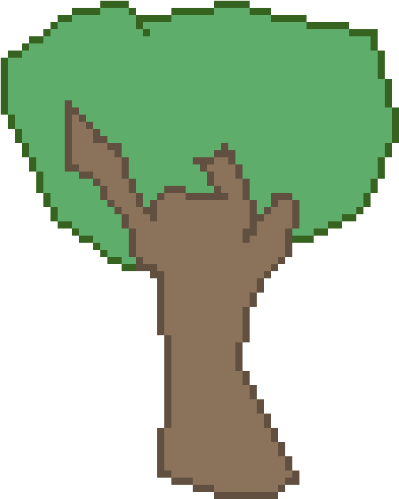 Arbol - Minecraft Soul Eater Pixel Art (710x800), Png Download