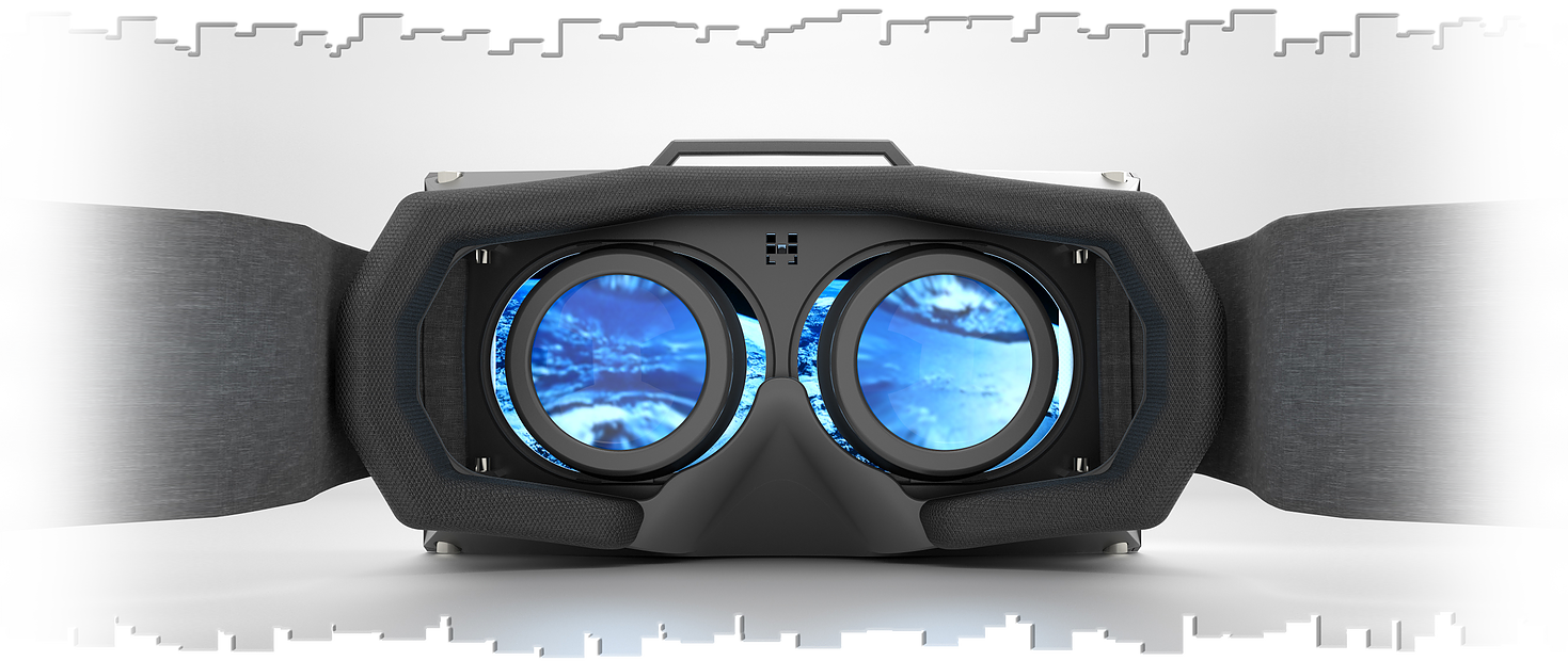 Virtual Reality Makes It Possible To Replace Our Entire - Vr Inside (1469x620), Png Download