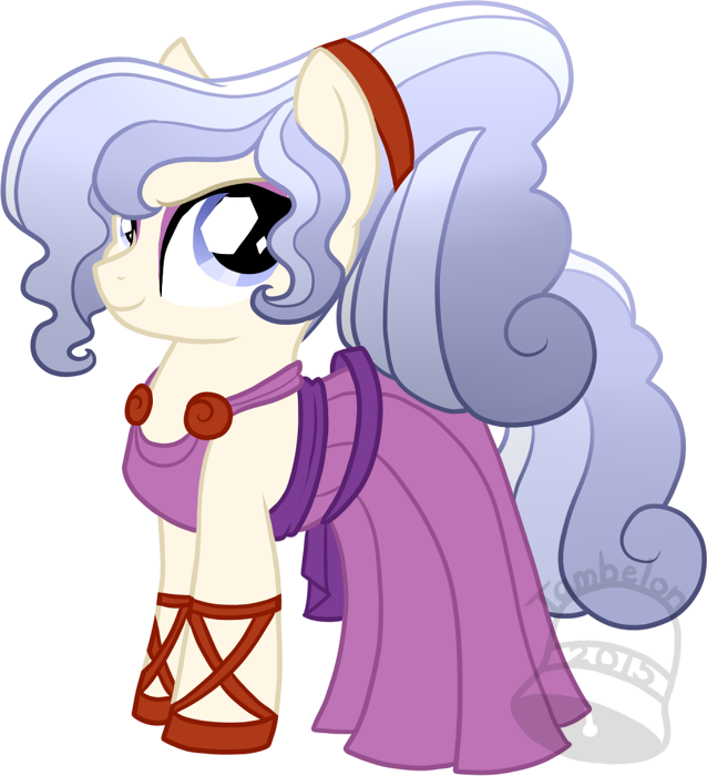 Tambelon, Clothes, Costume, Crystal Pony, Disney, Female, - Megara Mlp (638x700), Png Download