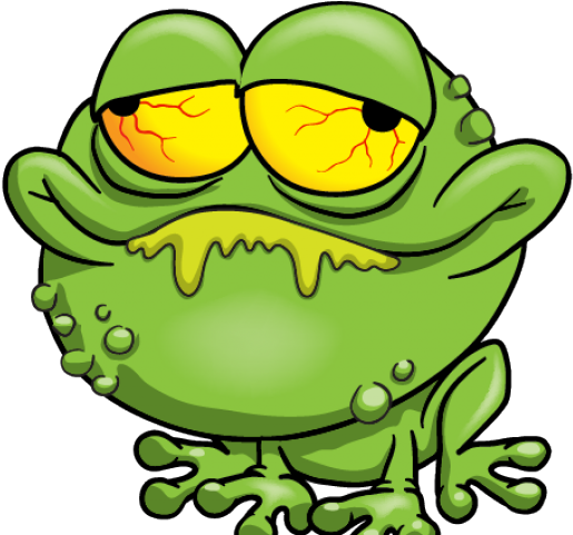 Ugly Frog Cliparts - Ugly Frog Cartoon (640x480), Png Download