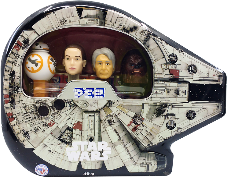Star Wars Pez Collectible Tin (800x600), Png Download