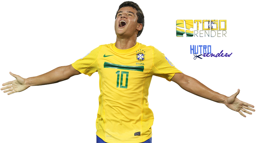 Coutinho Brazil Png - Felipe Coutinho Brasil Png (1000x501), Png Download