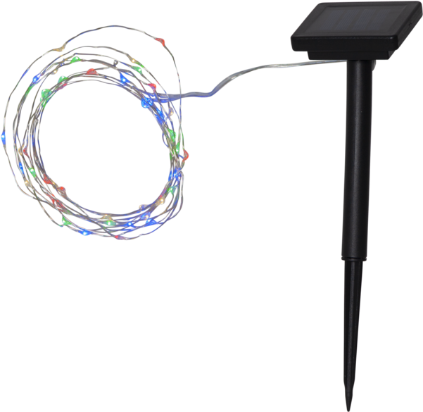 Solar Light Chain Dew Drop - Storage Cable (600x600), Png Download