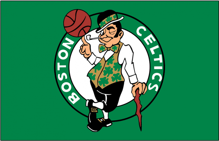 Boston Celtics Logos Iron On Stickers And Peel-off - Boston Celtics Logo (750x930), Png Download