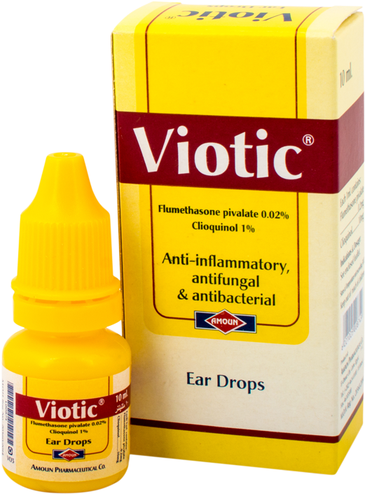 Ear Drops, Solution - Flumetasone Clioquinol Ear Drops (720x720), Png Download