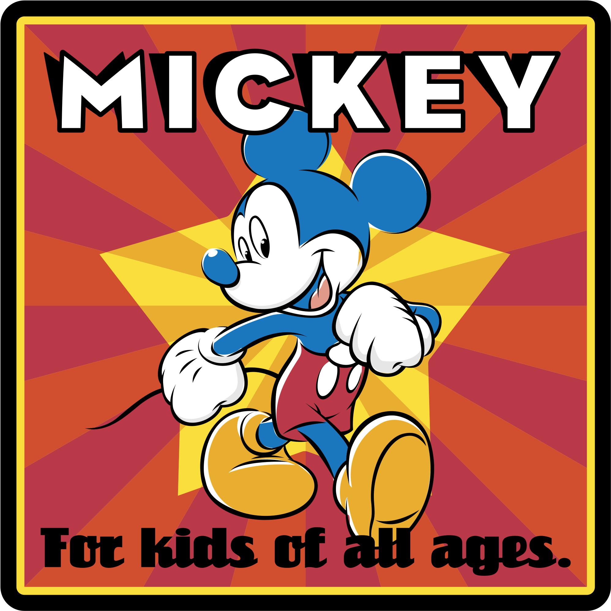Mickey Mouse (2400x2400), Png Download