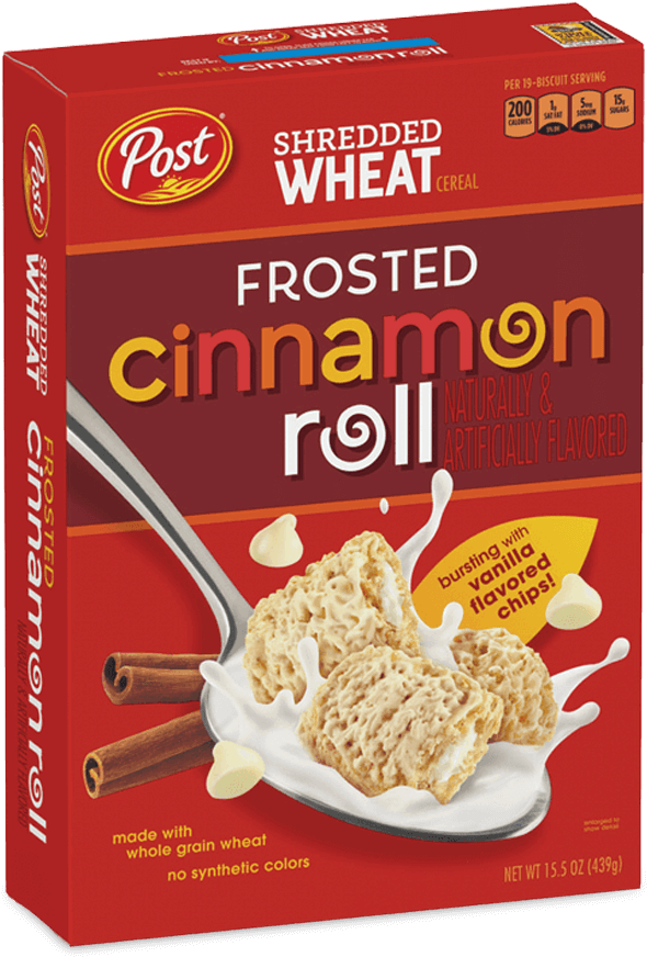 Download Post Shredded Wheat Frosted Cinnamon Roll Box Shredded Wheat